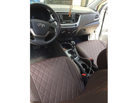 Авточехлы на Hyundai Solaris 2 Авточехлы на Hyundai Solaris 2