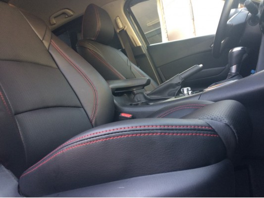 Каркасные авточехлы на Mazda 3 BM Каркасные авточехлы на Mazda 3 BM