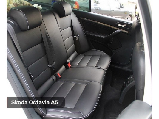 Каркасные авточехлы на Skoda Octavia A5 Каркасные авточехлы на Skoda Octavia A5