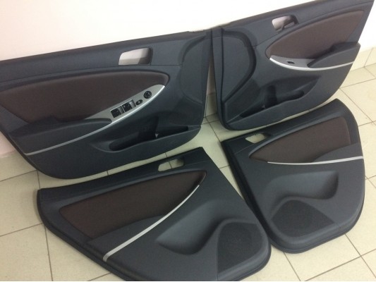 Перетяжка дверных карт